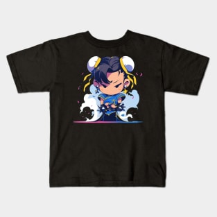 chun li Kids T-Shirt